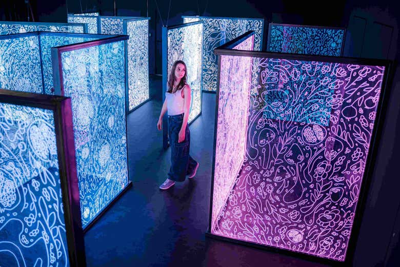 Miroirs colorés