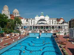 Thermes Gellert, piscine extérieure