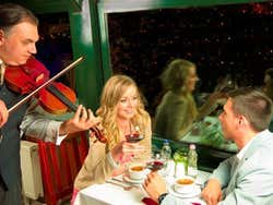 Dîner sur un bateau du Danube
